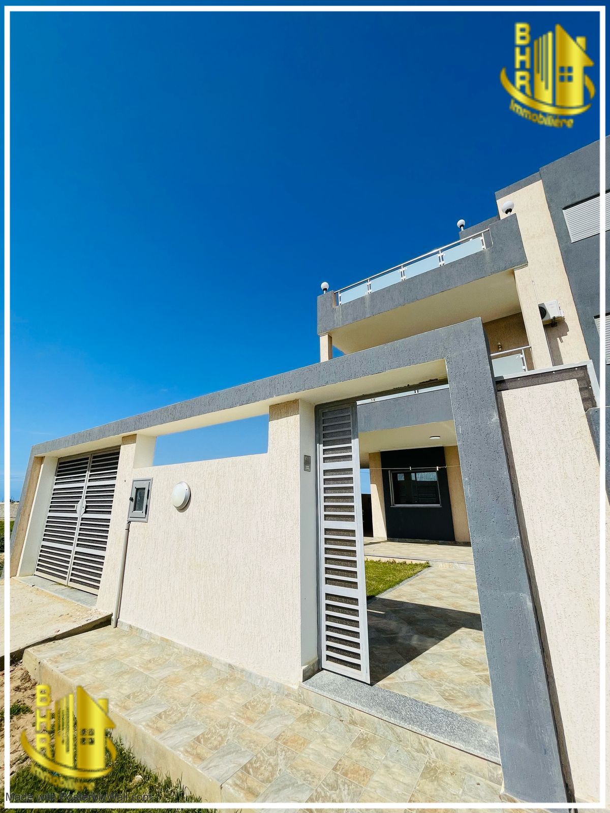 villa avec piscine à el haouaria